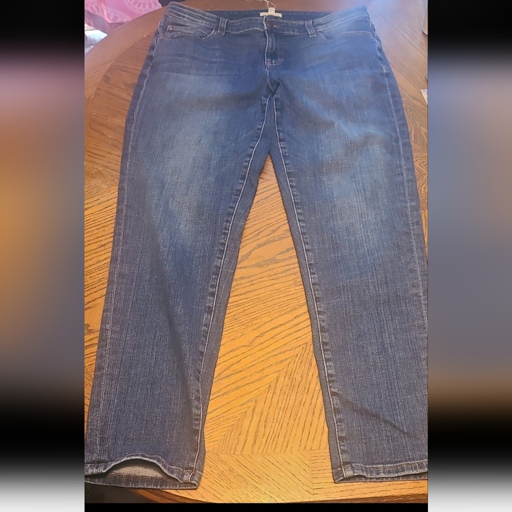 Eileen Fisher straight jeans
